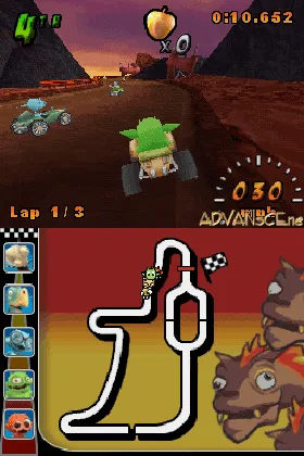 Minna de Wai Wai - Cocoto Kart (Japan) screen shot game playing